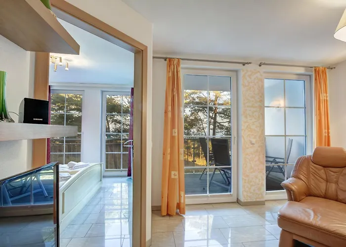 Ostseeresidenz Gorki- Park - 11 Mit Wellness Und Schwimmbad ゼーバート・ヘリングスドルフ